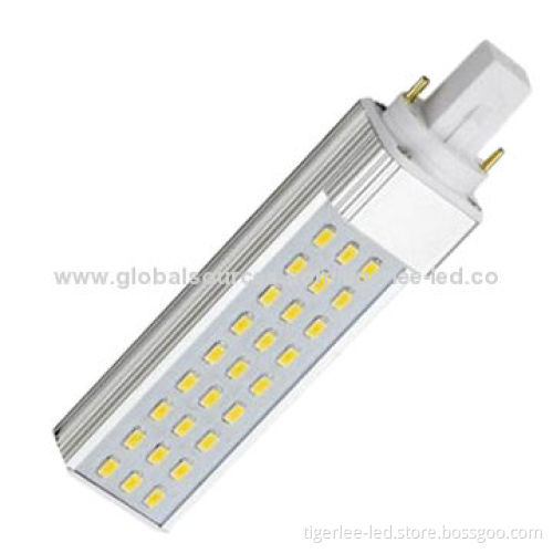 LED G24 Light with Aluminum Lamp Body, 2-pin, 4-pin Available, AC85-265V